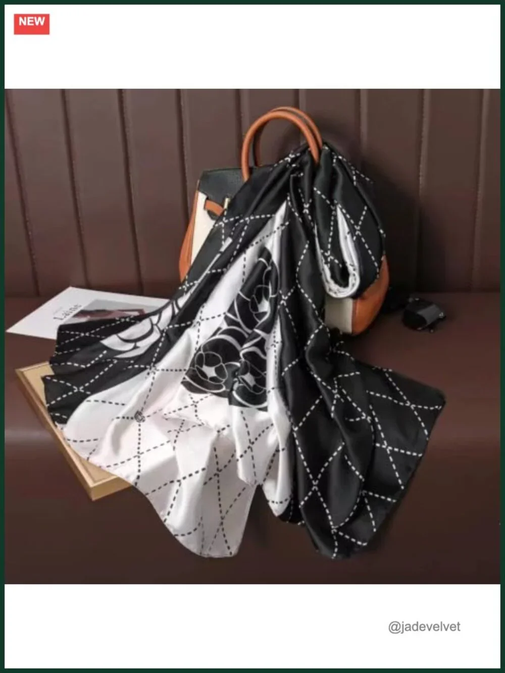 Silk Feel Scarf Long Shawl Wrap Womens Satin Large